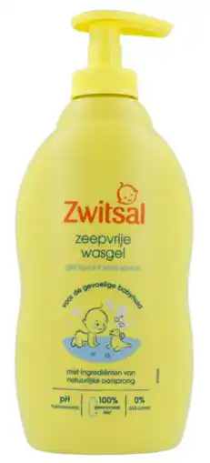 De Online Drogist Zwitsal Zeepvrije Wasgel 400ml aanbieding