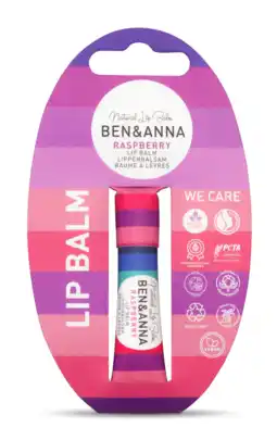 De Online Drogist Ben & Anna Lip Balm Raspberry aanbieding