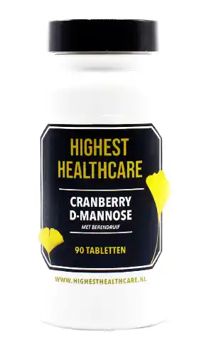 De Online Drogist Highest Healthcare Cranberry D-Mannose Tabletten aanbieding