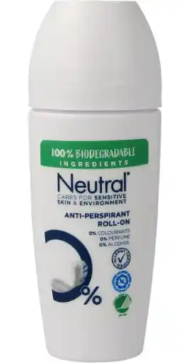 De Online Drogist Neutral Anti-perspirant Deoroller Sensitive aanbieding