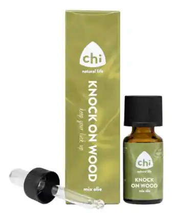 De Online Drogist Chi Knock On Wood Mix Olie aanbieding