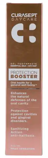 De Online Drogist Curasept Daycare Protection Booster Gel Toothpaste - Fruit Sensation aanbieding