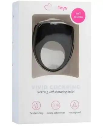 De Online Drogist EasyToys Vibrerende Koppels Cockring aanbieding