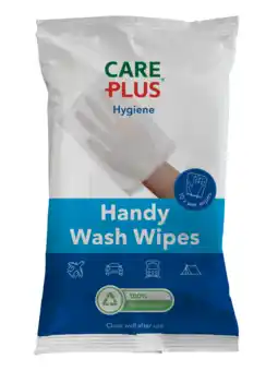 De Online Drogist Care Plus Handy Wash Wipes aanbieding
