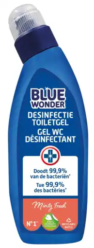 De Online Drogist Blue Wonder Desinfectie Toiletgel Minty Fresh aanbieding