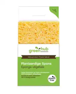 De Online Drogist Greenhub Spons Plantaardig aanbieding