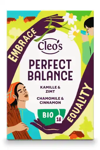 De Online Drogist Cleo's Perfect Balance Chamomille & Cinnamon Bio aanbieding