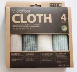 De Online Drogist Smart Microfiber System Microvezeldoekjes Grijs aanbieding