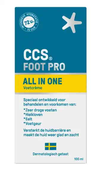 De Online Drogist CCS Foot Pro All-in-one aanbieding