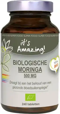 De Online Drogist Its Amazing Biologische Moringa Tabletten aanbieding