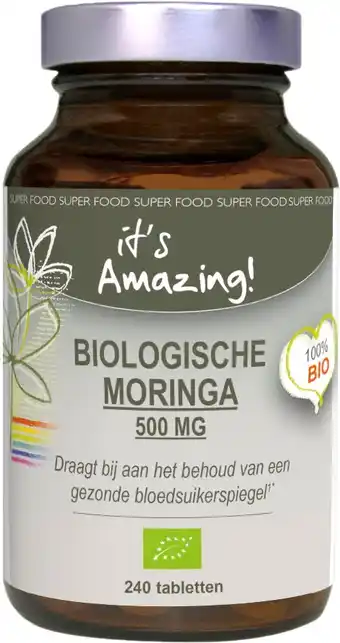 De Online Drogist Its Amazing Biologische Moringa Tabletten aanbieding