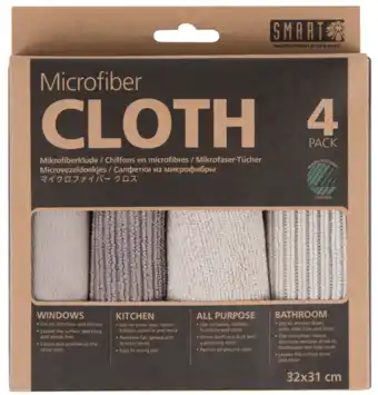 De Online Drogist Smart Microfiber System Microvezeldoekjes Beige aanbieding