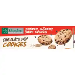 De Online Drogist Damhert Chocolat Chip Cookies - Zonder Suikers aanbieding