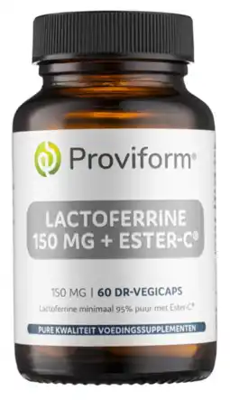 De Online Drogist Proviform Lactoferrine 150mg + Ester-C Vegicaps aanbieding