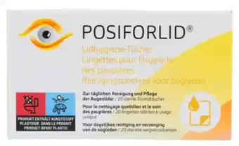 De Online Drogist Posiforlid Reinigingsdoekjes Voor Oogleden aanbieding