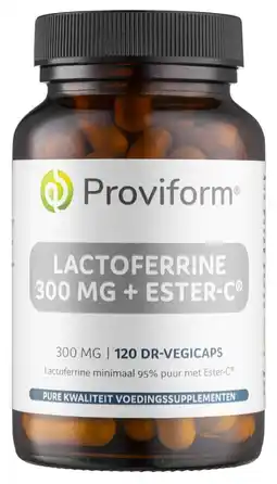 De Online Drogist Proviform Lactoferrine 300mg + Ester-C Vegicaps aanbieding