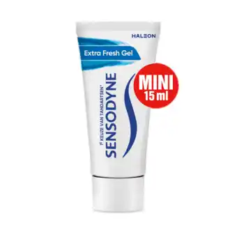 De Online Drogist Sensodyne Tandpasta Extra Fresh Mini aanbieding