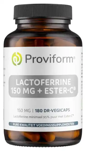 De Online Drogist Proviform Lactoferrine 150mg + Ester-C Vegicaps aanbieding