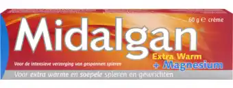 De Online Drogist Midalgan Extra Warm & Magnesium Crème aanbieding