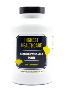 De Online Drogist Highest Healthcare Groenlipmossel + Forte Tabletten aanbieding