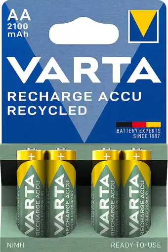 De Online Drogist Varta Recharge Accu AA aanbieding