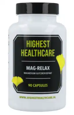 De Online Drogist Highest Healthcare Mag-Relax Capsules aanbieding