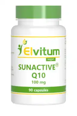 De Online Drogist Elvitum Co Enzym Q10 Sunactive 100mg Capsules aanbieding