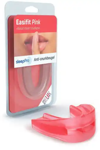 De Online Drogist SleepPro Anti-Snurkbeugel Easyfit Pink aanbieding