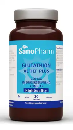 De Online Drogist Sanopharm High Quality Glutathion Actief Plus Capsules aanbieding