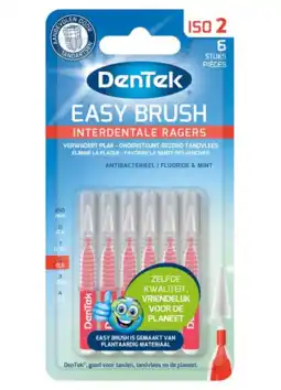 De Online Drogist DenTek Easy Brush Interdentale Ragers ISO 2 aanbieding