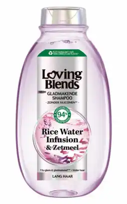 De Online Drogist Loving Loving Blends Rice Water Infusion & Zetmeel Shampoo aanbieding