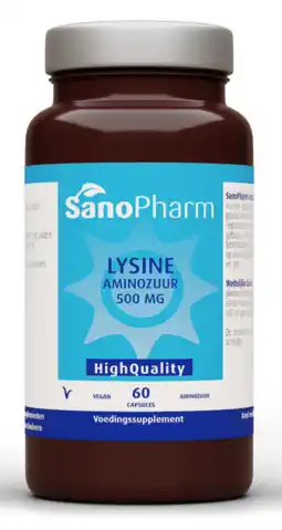 De Online Drogist Sanopharm High Quality Lysine Capsules aanbieding