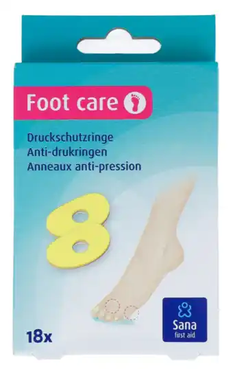 De Online Drogist Sana First Aid Anti-Drukringen 20 x 27 Ovaal aanbieding