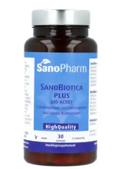 De Online Drogist Sanopharm SanoBiotica Plus Bio-Actief Capsules aanbieding