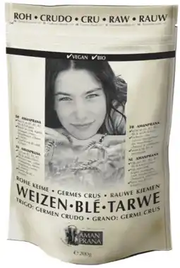 De Online Drogist Aman Prana Rauwe Tarwekiemen aanbieding
