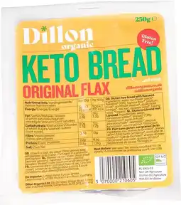 De Online Drogist Dillon Organic Keto Brood Lijnzaad aanbieding
