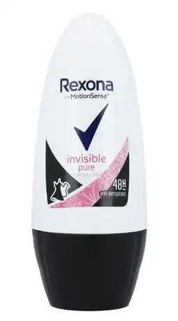 De Online Drogist Rexona Deo Roll-on Invisible Pure aanbieding