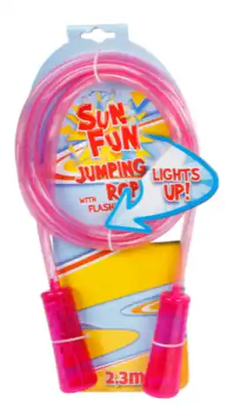 De Online Drogist Van Manen Sun Fun Jumping Rope Flashy Lights - Springtouw met lichtjes aanbieding