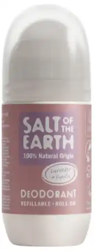 De Online Drogist Salt Of The Earth Lavender + Vanilla Deodorant Refillable Roll-On aanbieding