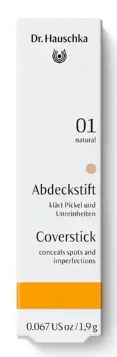 De Online Drogist Dr. Hauschka Coverstick 01 Natural aanbieding