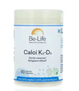De Online Drogist Be-Life Calci K² -D³ Capsules aanbieding