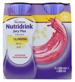 De Online Drogist Nutridrink Jucy Plus Verfrissende Framboos aanbieding