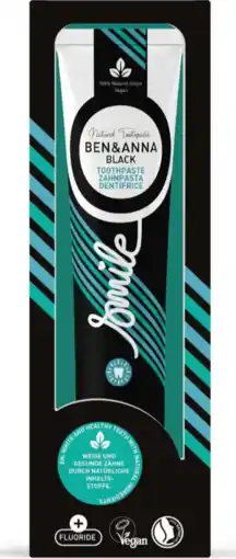 De Online Drogist Ben & Anna Black Toothpaste aanbieding