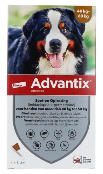 De Online Drogist Advantix Spot-on Solution Hond aanbieding