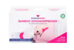 De Online Drogist Wondermom Bamboe Zoogkompressen aanbieding