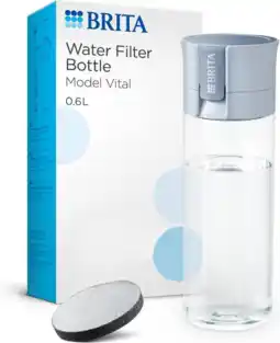 De Online Drogist Brita Water Filter Fles Vital Lichtblauw aanbieding