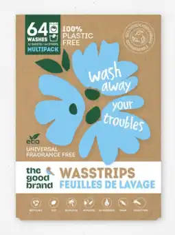 De Online Drogist The Good Brand Wasstrips Parfumvrij aanbieding