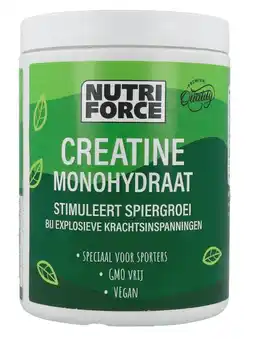 De Online Drogist Nutriforce Creatine Monohydraat aanbieding