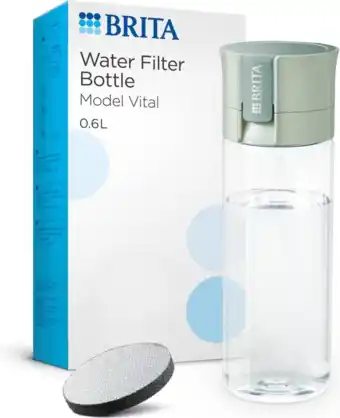 De Online Drogist Brita Water Filter Fles Vital Lichtgroen aanbieding