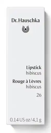 De Online Drogist Dr. Hauschka Lipstick Hibiscus 26 aanbieding